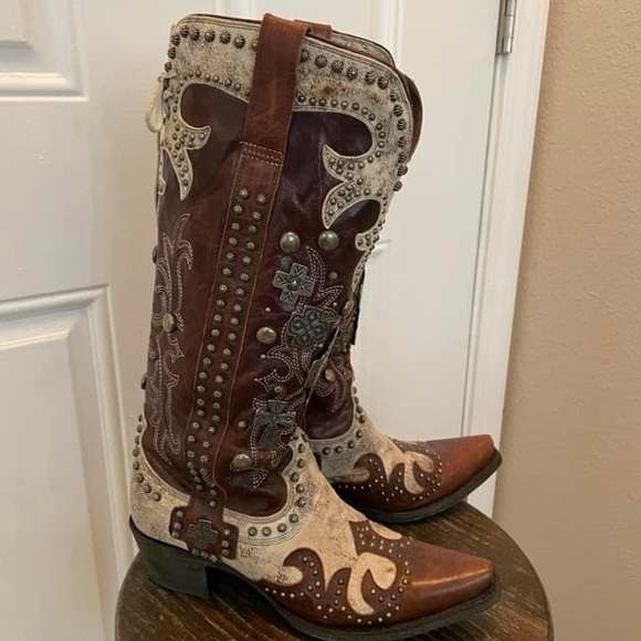 Double D Ranch Ammunition Boots 8.5 - Picture 2 of 4